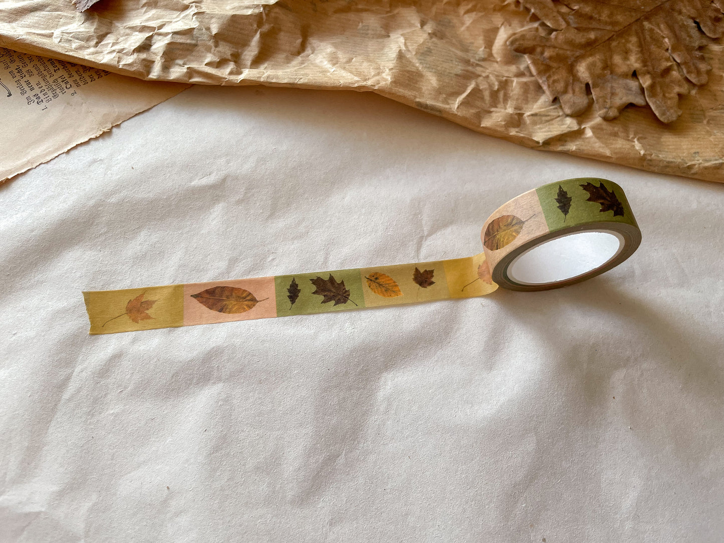 Washi Tape Herbstblätter