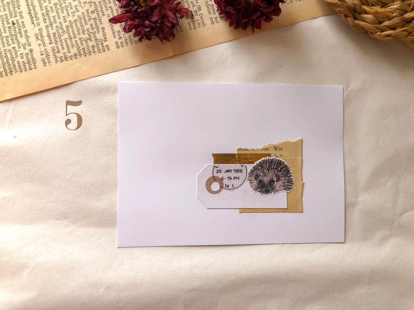 II Dekorierte Postkarten Weihnachten - samesjournal