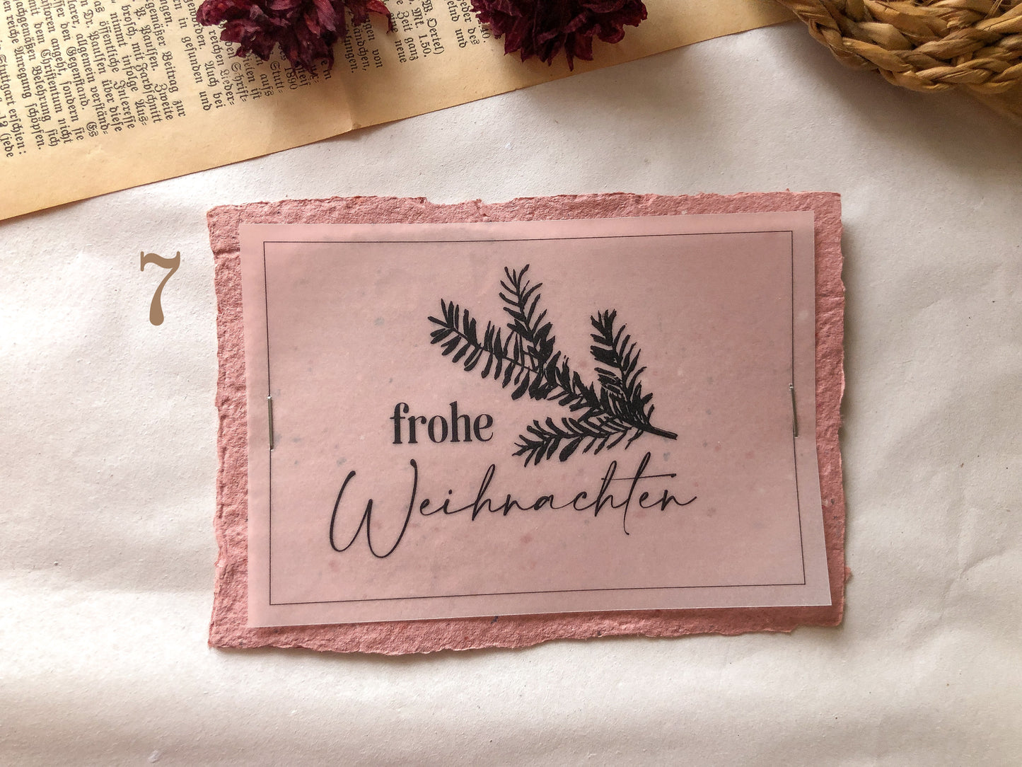 III Dekorierte Postkarten Weihnachten - samesjournal