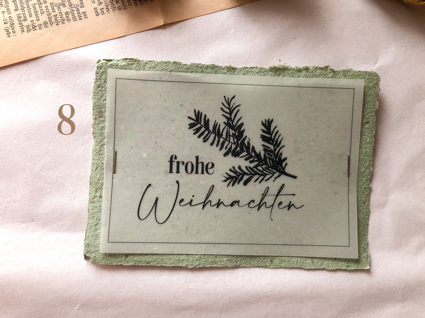III Dekorierte Postkarten Weihnachten - samesjournal