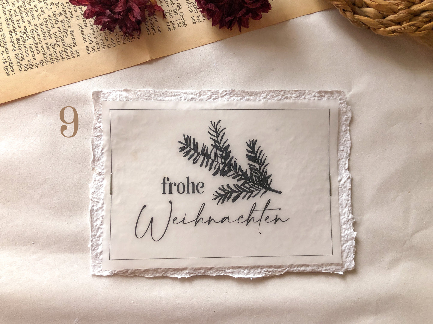 III Dekorierte Postkarten Weihnachten - samesjournal