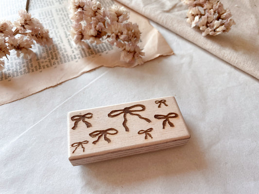 Holzstempel Schleifen