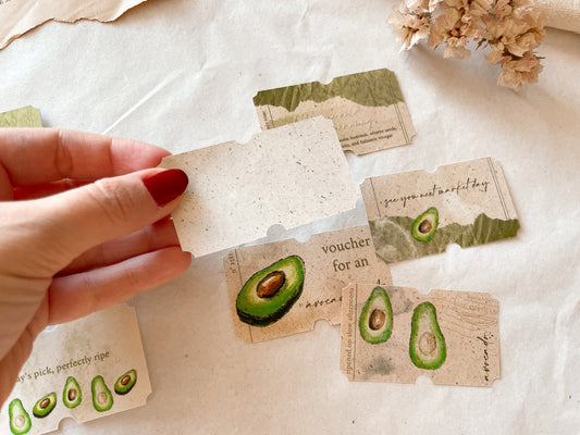 Avocado Tickets Sticker