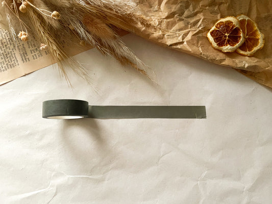 Ruban Washi vert, ruban adhésif, washi, papier washi, uni, unicolore - samesjournal