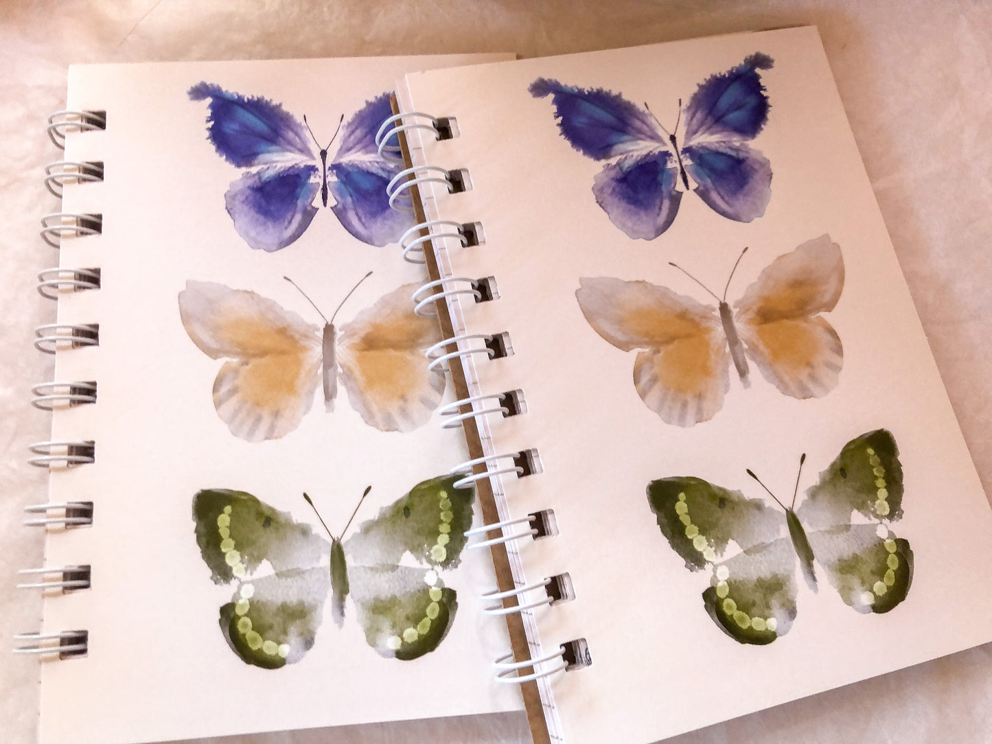 Notizbuch, Schmetterlinge, 25/50 Seiten, Notizblöcke, Buch, samesjournal