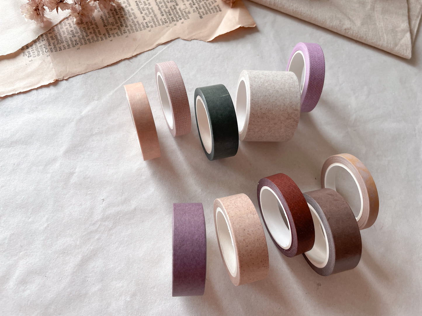 Washi Tape Set Minimalistisch