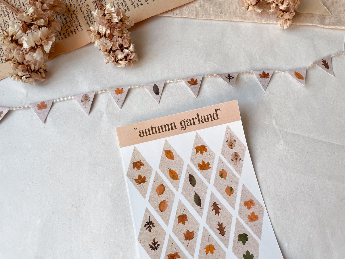 Autumn Garland Stickersheet