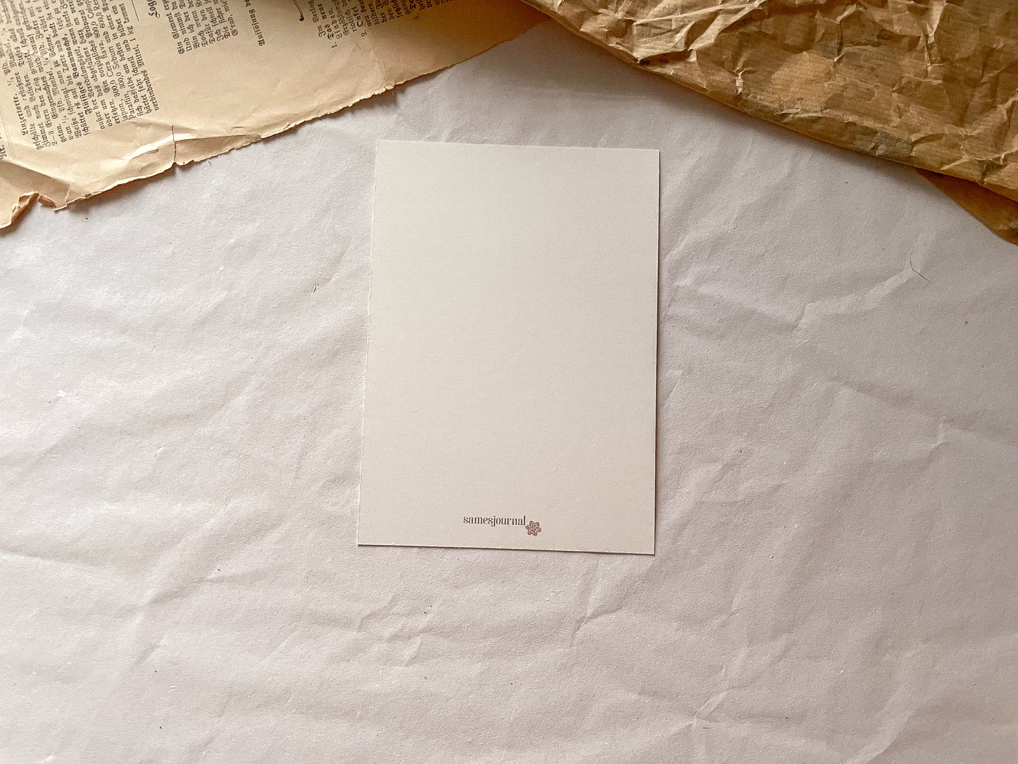 Postkarte, Set winterlich