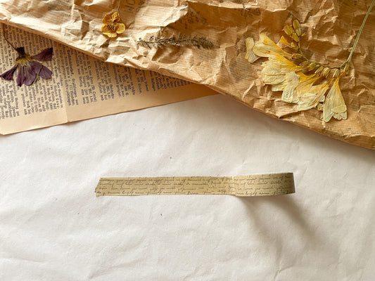 Washi Tape vintage, adhesive tape