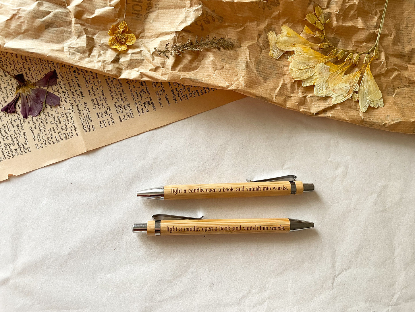 Stylo à bille vintage, stylo, bois