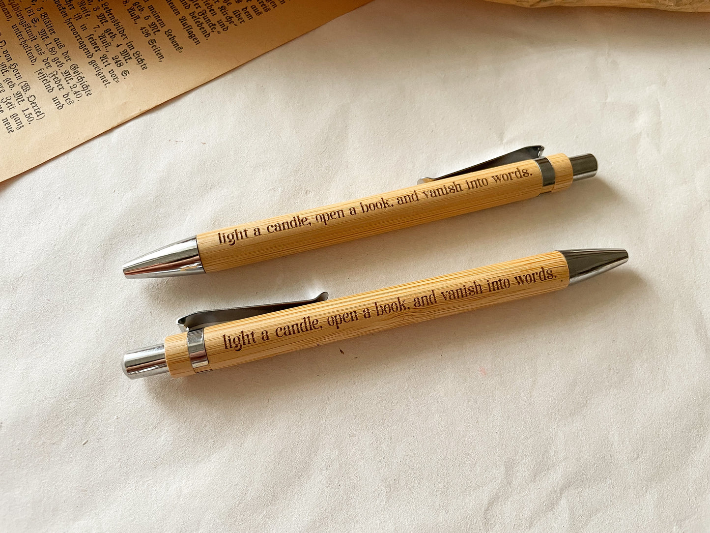 Stylo à bille vintage, stylo, bois