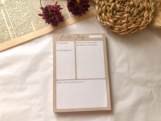 Étude biblique en bloc, notes pour la lecture de la Bible