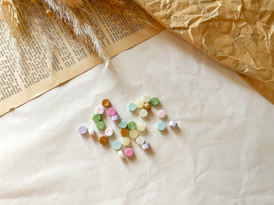 Perles de cire à cacheter, sceau de cire, tampon à cacheter, pique-nique