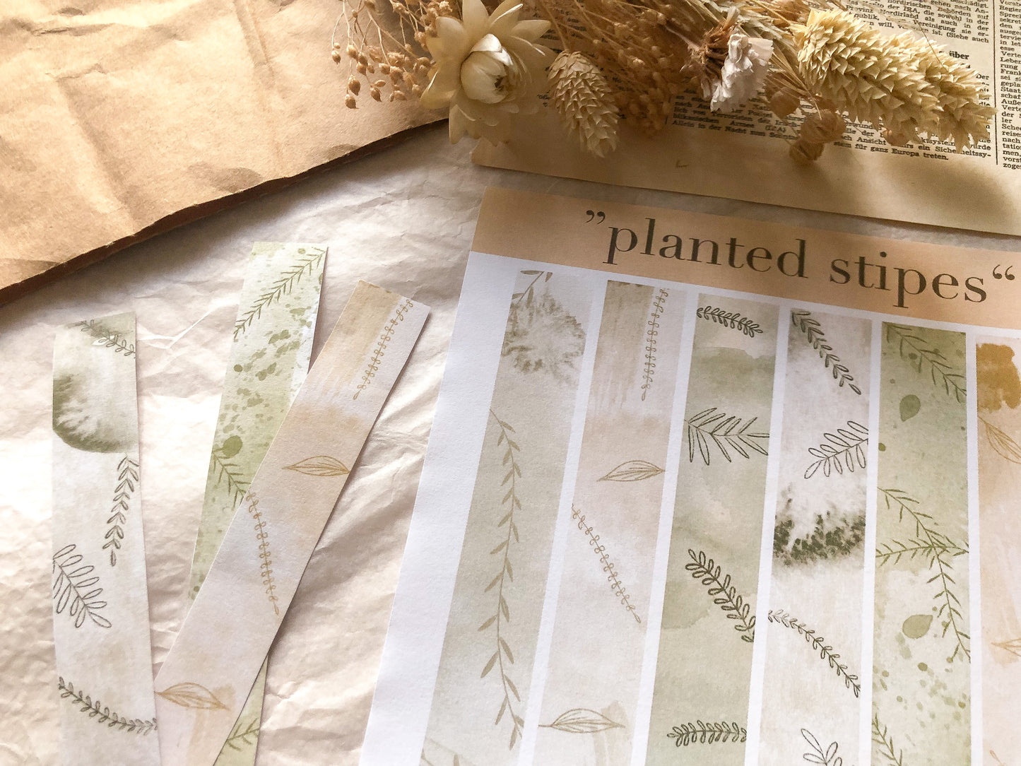 Printable "planted stripes"