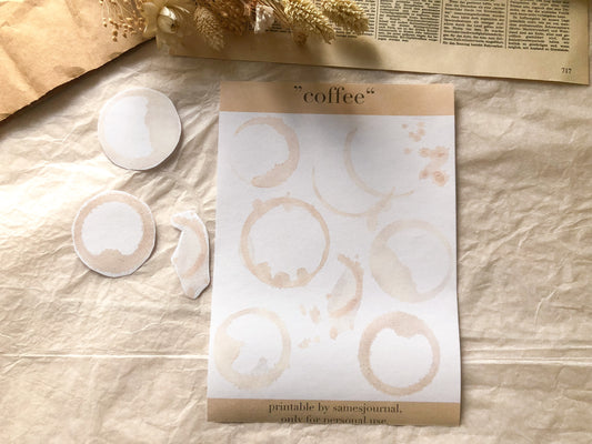 « Café » imprimable