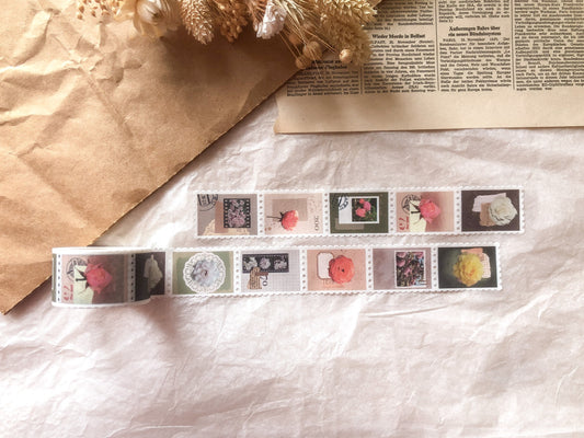 Tampon Washi Tape Rose