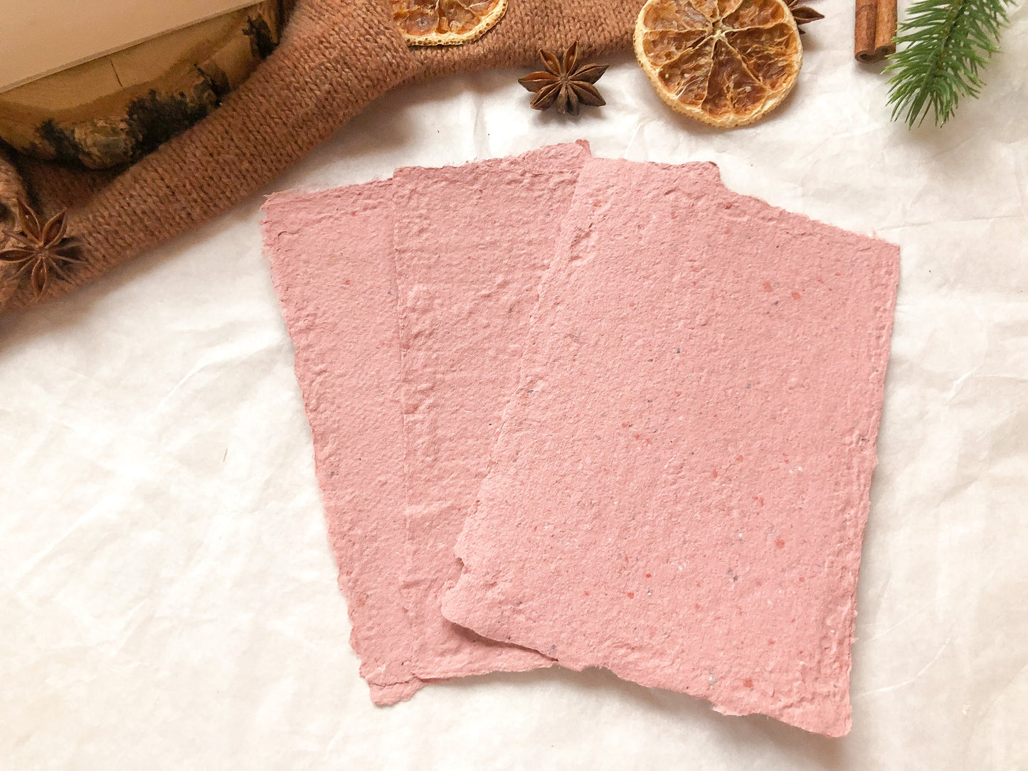 Selbst geschöpftes Papier, Handmade Paper, samesjournal