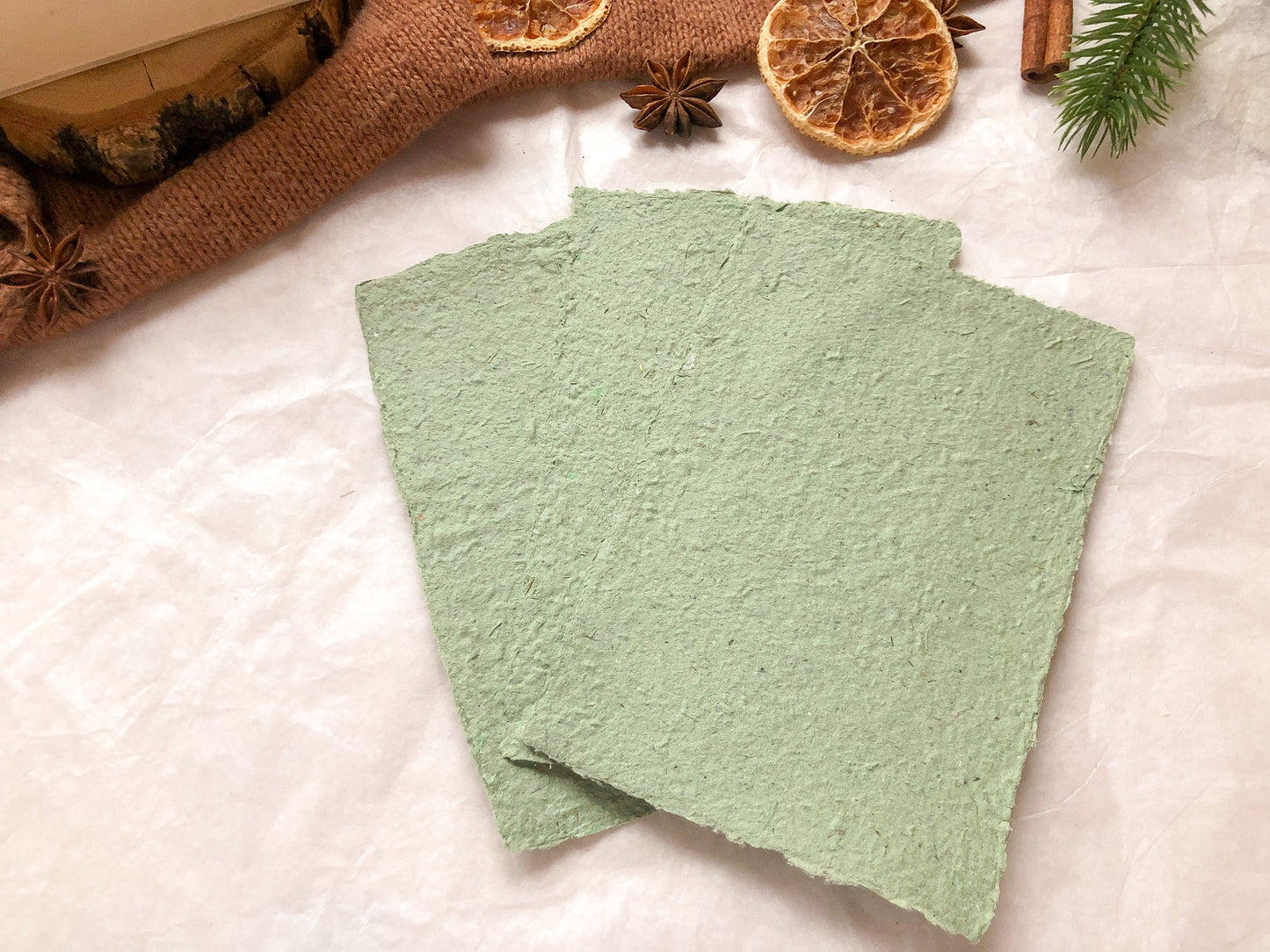 Selbst geschöpftes Papier, Handmade Paper, samesjournal