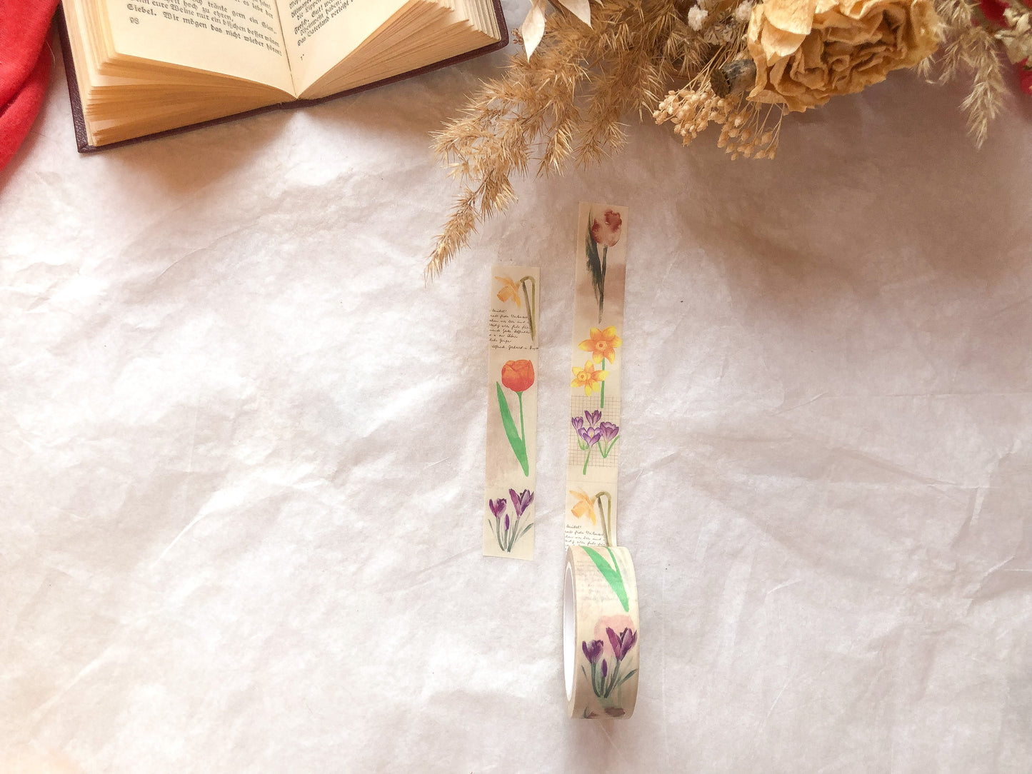 Washi Tape Frühling, Klebeband, Blumen, Blüten, Washis, Papier Washi, - samesjournal