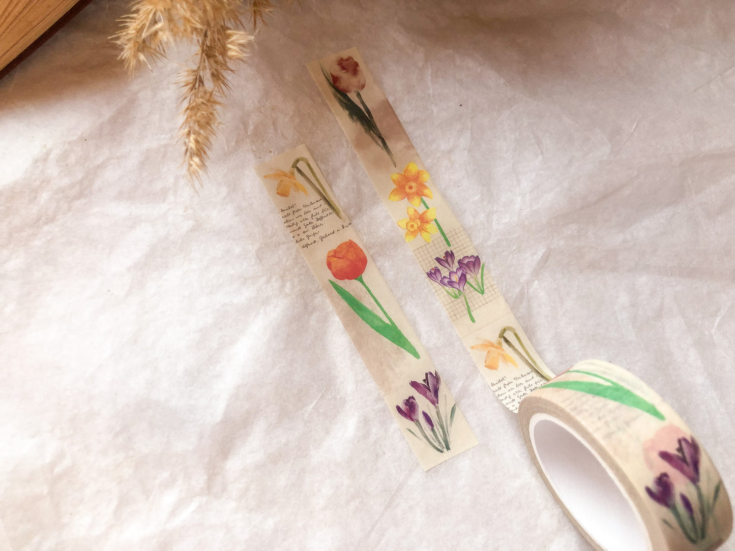 Washi Tape Frühling, Klebeband, Blumen, Blüten, Washis, Papier Washi, - samesjournal