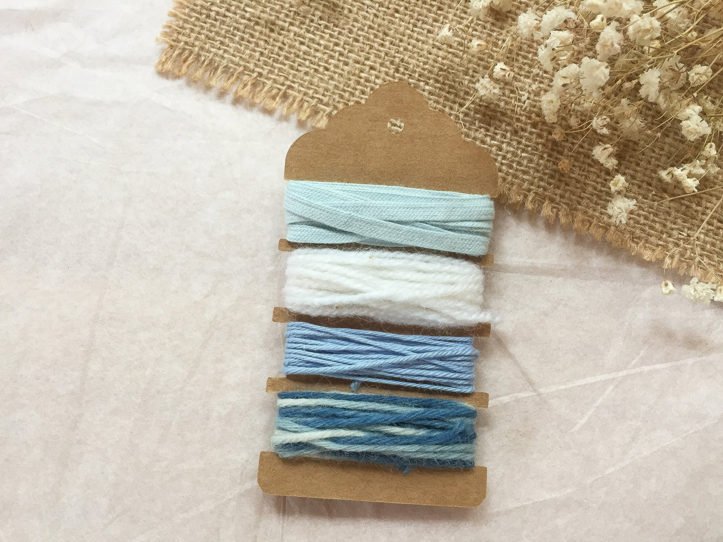 Garn Samples, verschiedene Garne, jeweils 2m, samesjournal
