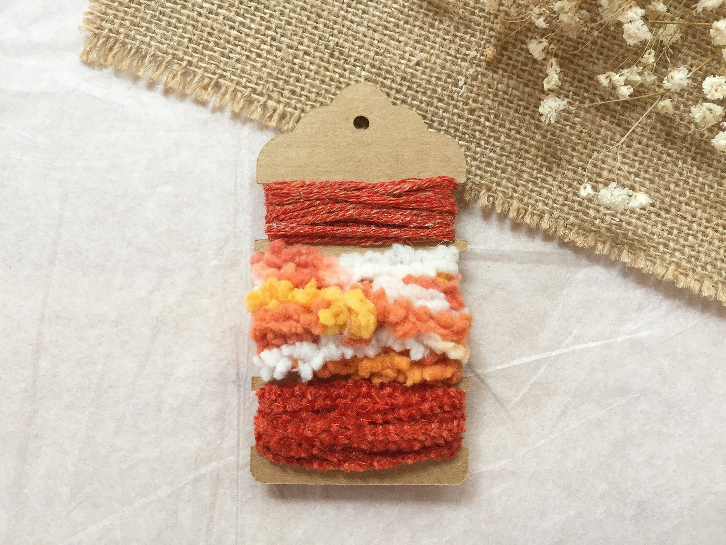 Garn Samples, verschiedene Garne, jeweils 2m, samesjournal