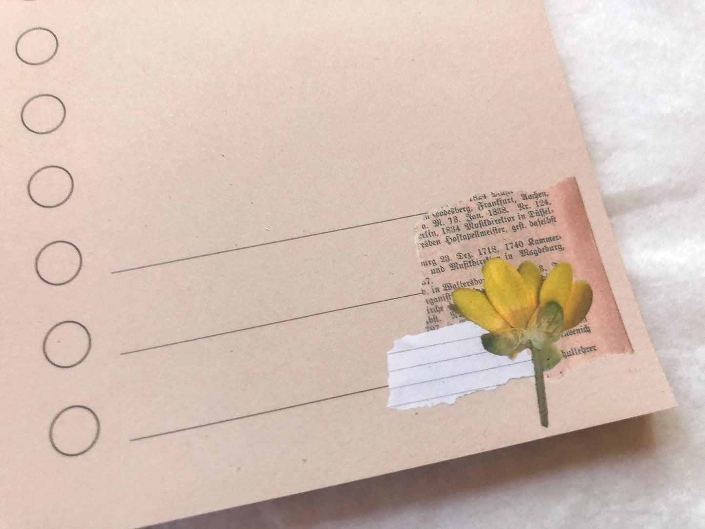 Erreur d'impression sur un bloc-notes, 50 pages, bloc-notes, notes, liste de tâches - samesjournal