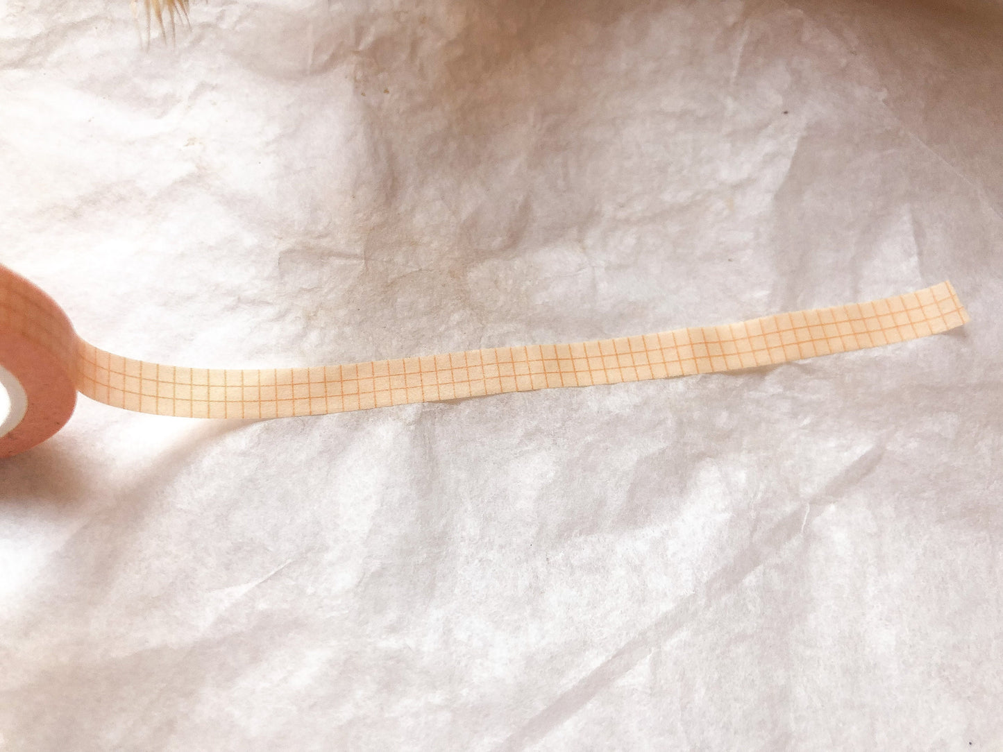 Washi Tape Frühling, Klebeband, Orange, Kariert, Washis, Papier Washi, - samesjournal