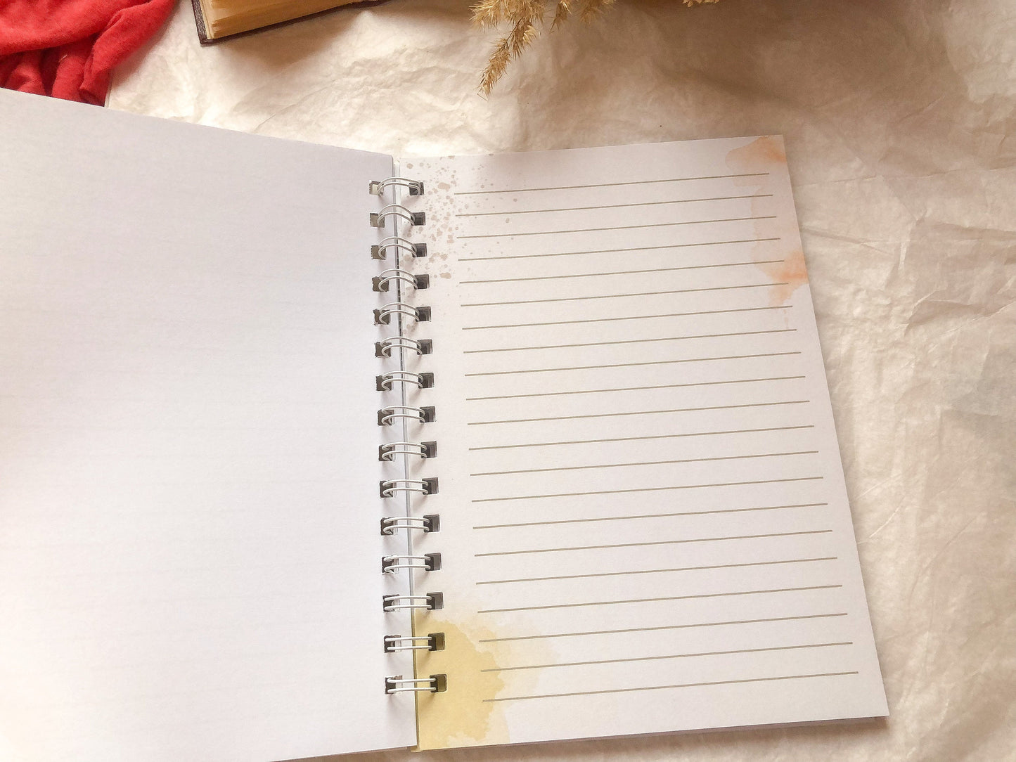 Notizbuch, Frühling, Blumen, 25/50 Seiten, Notizblöcke, Buch, samesjournal