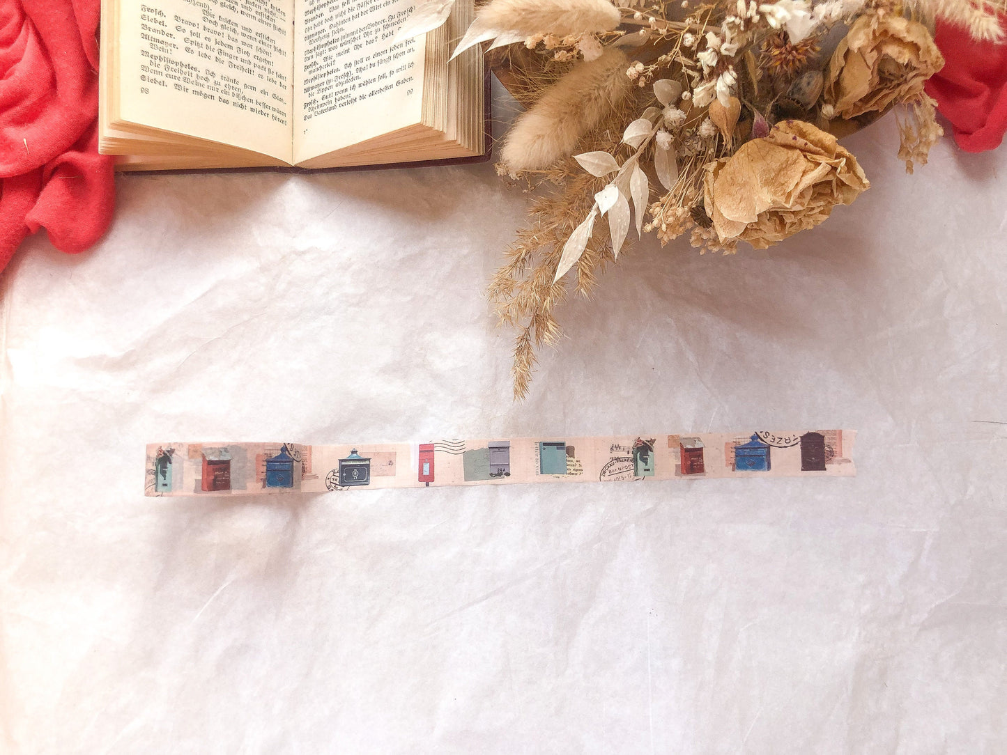 Washi Tape Briefkästen, Klebeband, Mail, Briefe, Washis, Papier Washi - samesjournal