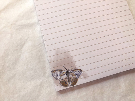 Bloc-notes, papillons, 50 pages, bloc-notes, notes, samesjournal