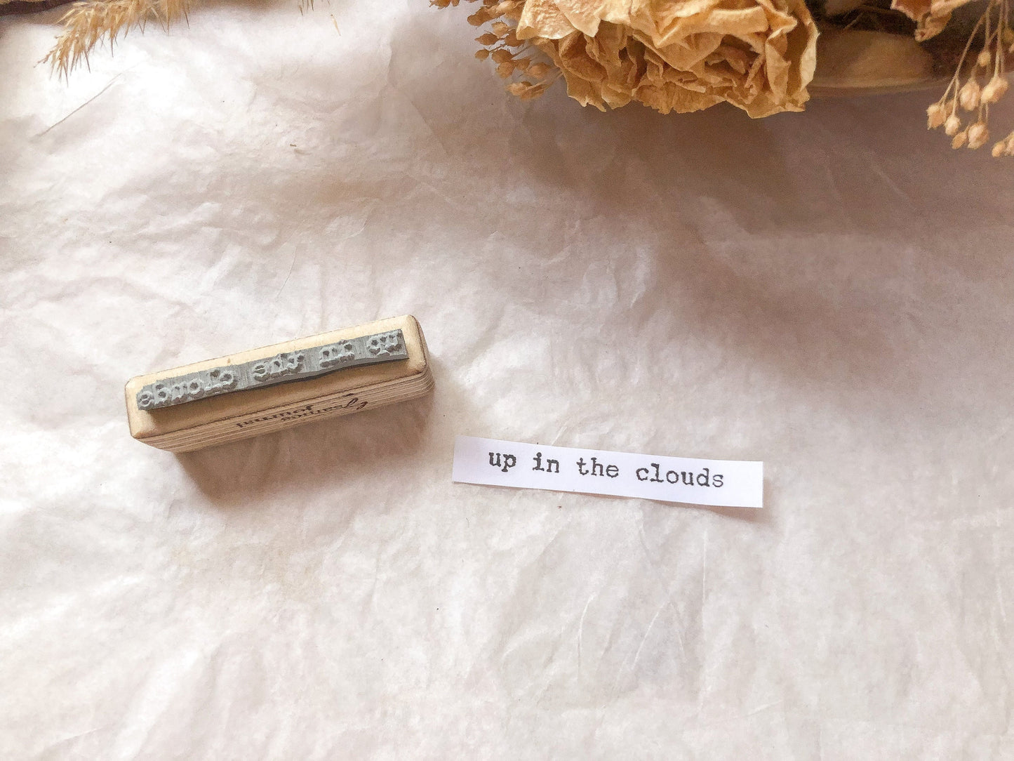 Holzstempel clouds, Stempel, Laserstempel, vintage, travel, samesjournal