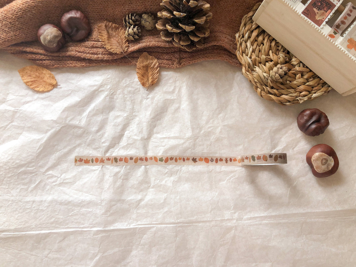 Herbst Washi Tape, Klebeband, Washis, Papier Washi, - samesjournal