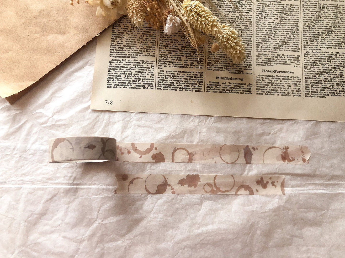Washi Tape Kaffee, Klebeband, Coffee, Briefe, Washis, Papier Washi - samesjournal