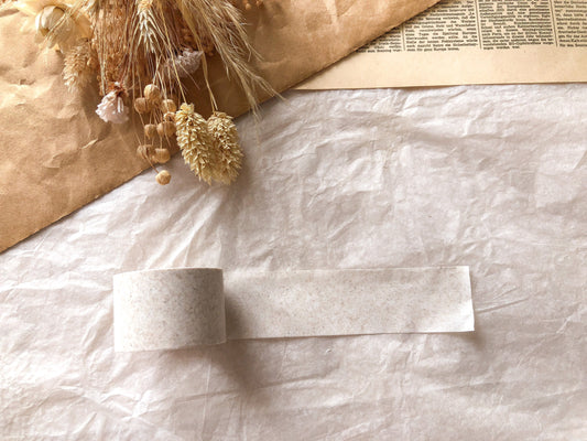 Washi Tape White, Adhesive Tape, Basic, Easy and Simple, Washis, Paper Washi, - samesjournal