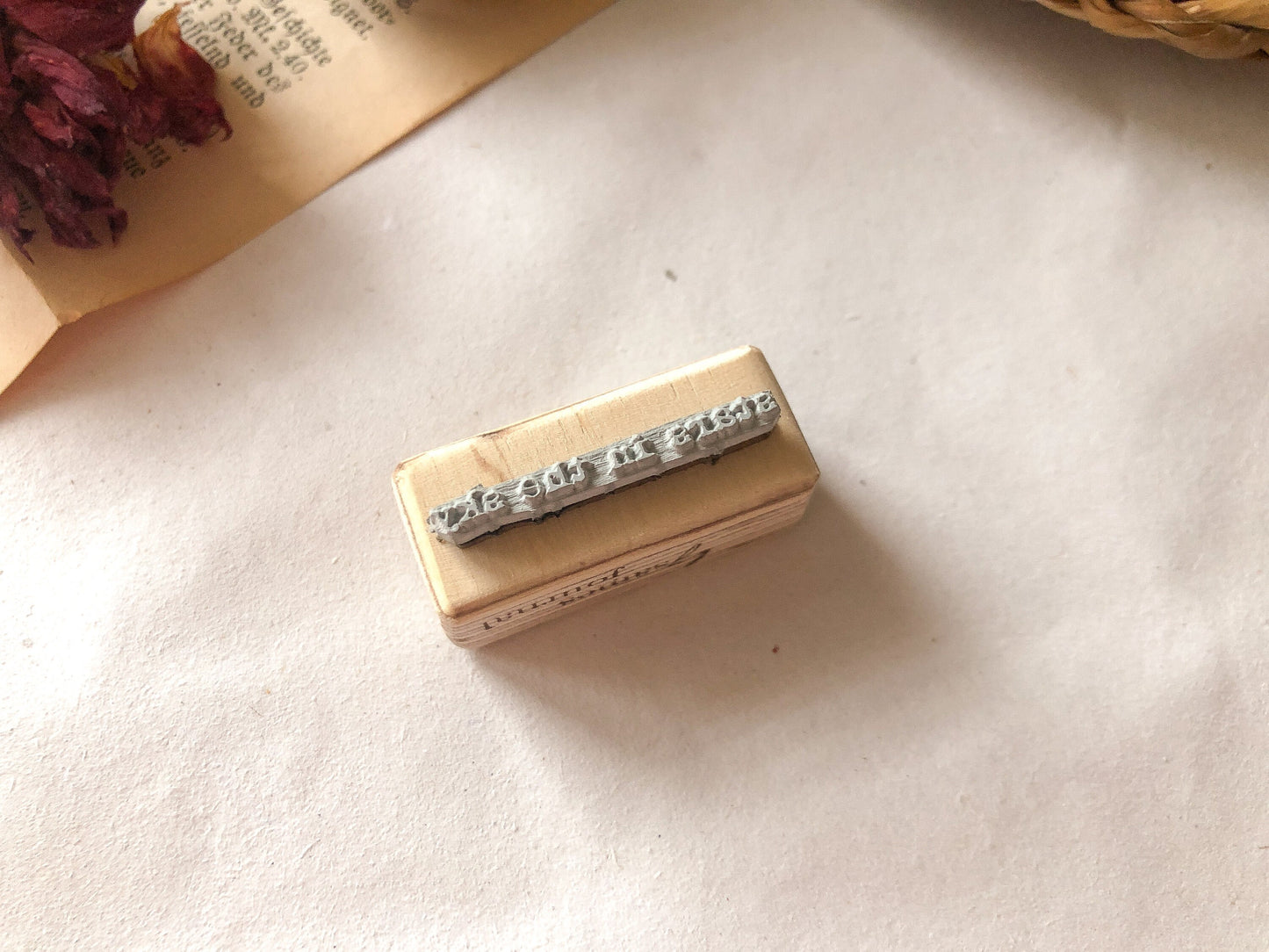 Holzstempel "stars in the sky", Winter, Stempel, Laserstempel, samesjournal