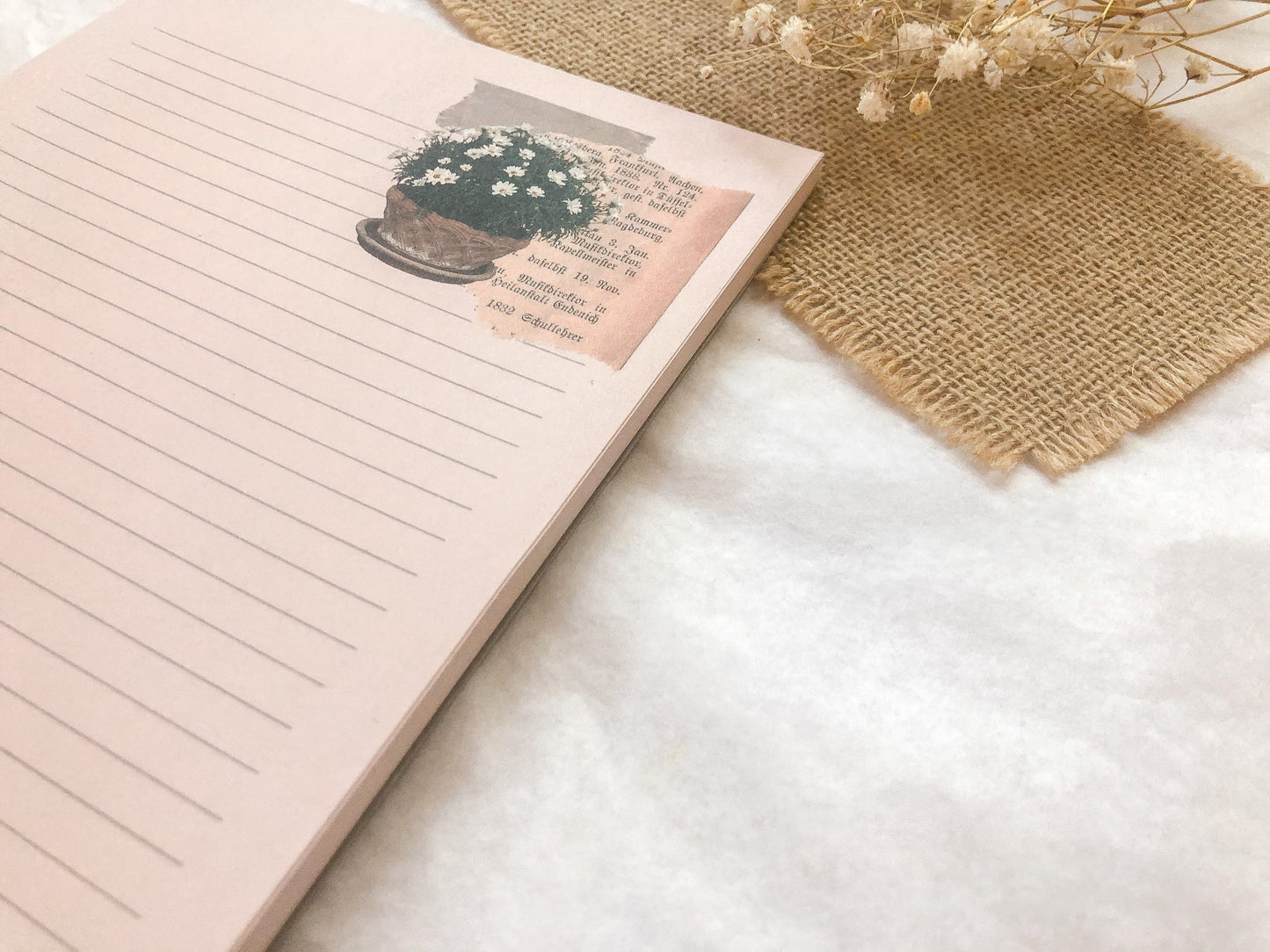 Stationery, stationery pad, 50 pages- samesjournal