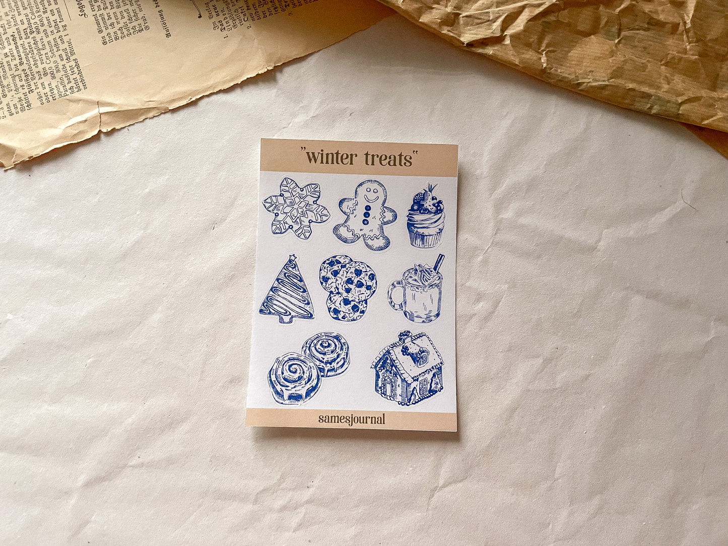 Feuille d'autocollants de bibliothèque vintage, bibliothèque, machine à écrire