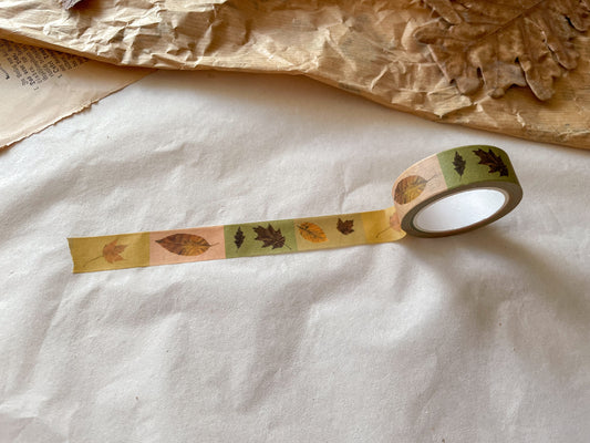 Washi Tape Herbstblätter