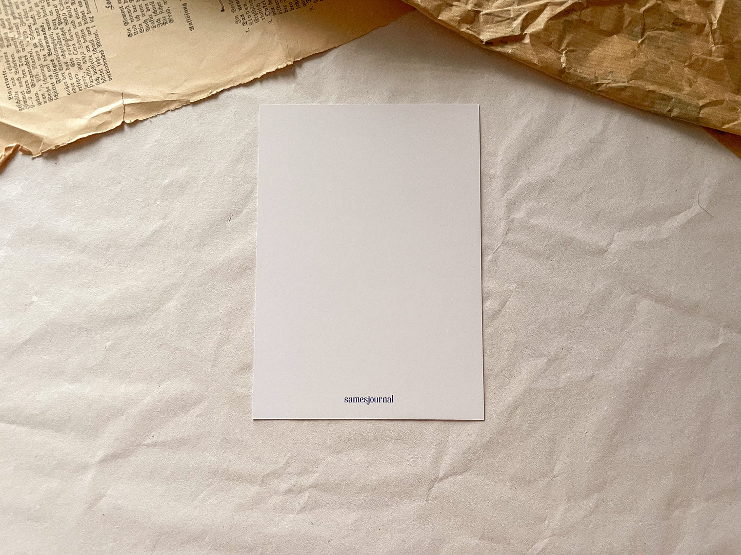 Postkarte, Set winterlich