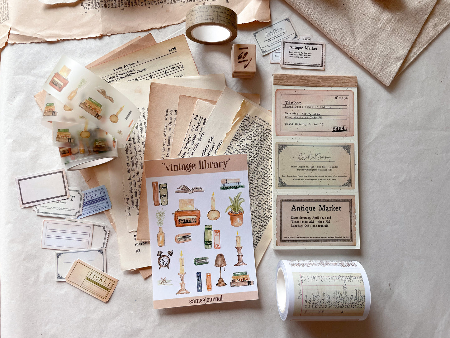Vintage Set Groß