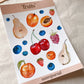 Früchte Stickersheet