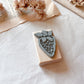 Holzstempel Erdbeere