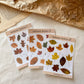 Herbstblätter I Stickersheet