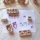 Holzstempel "strawberry"