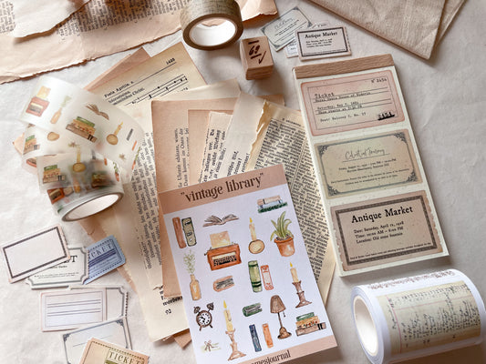 Vintage Set Groß