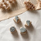 Tampon en bois mini fleurs