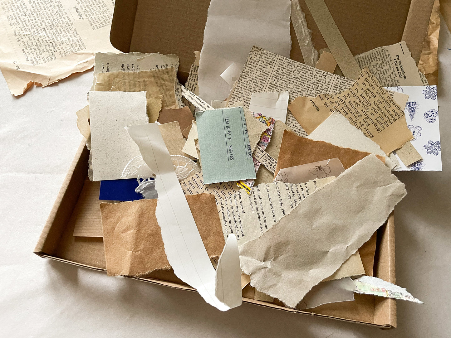 Paper scraps set 80, samesjournal