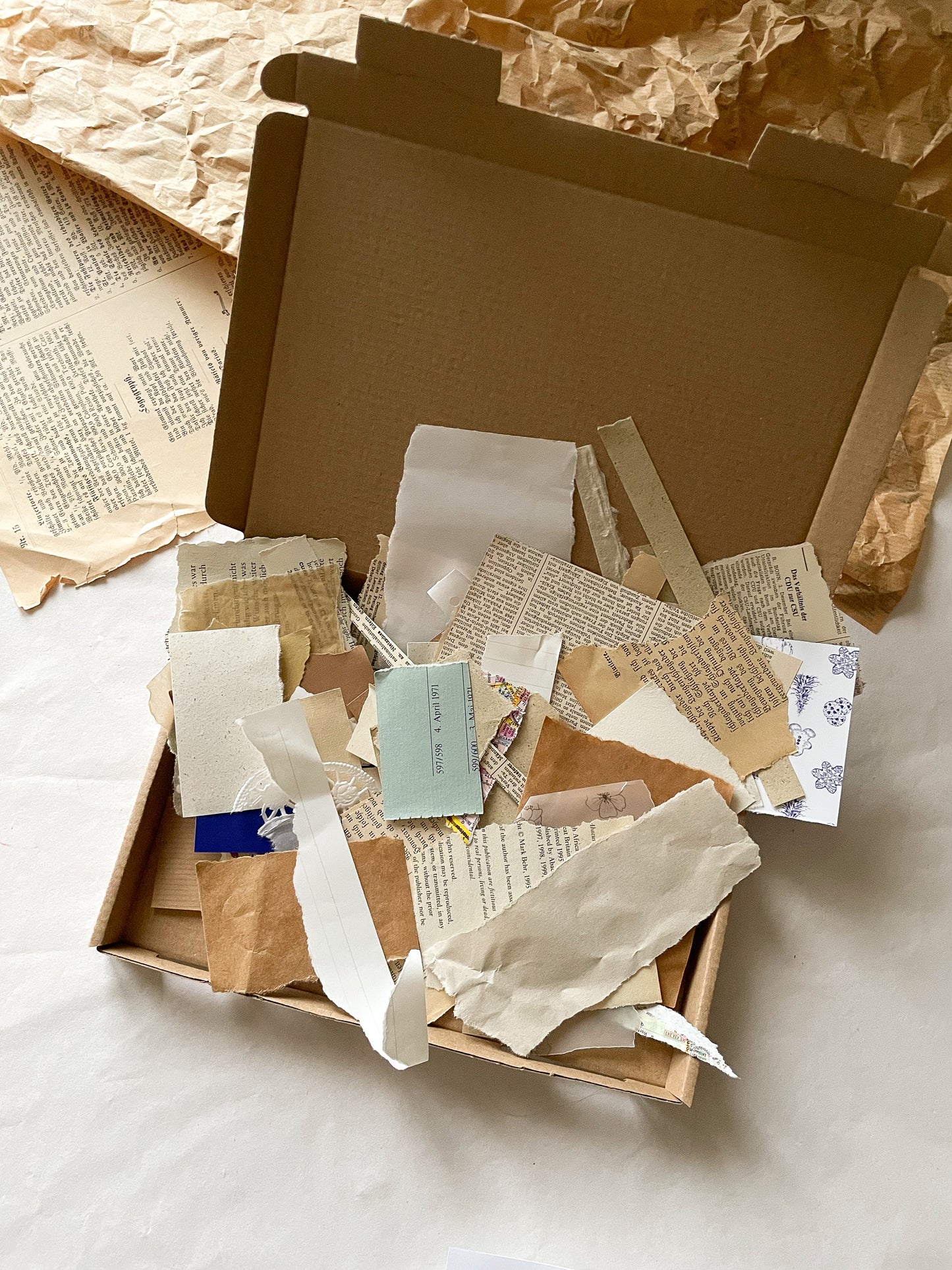 Paper scraps set 80, samesjournal