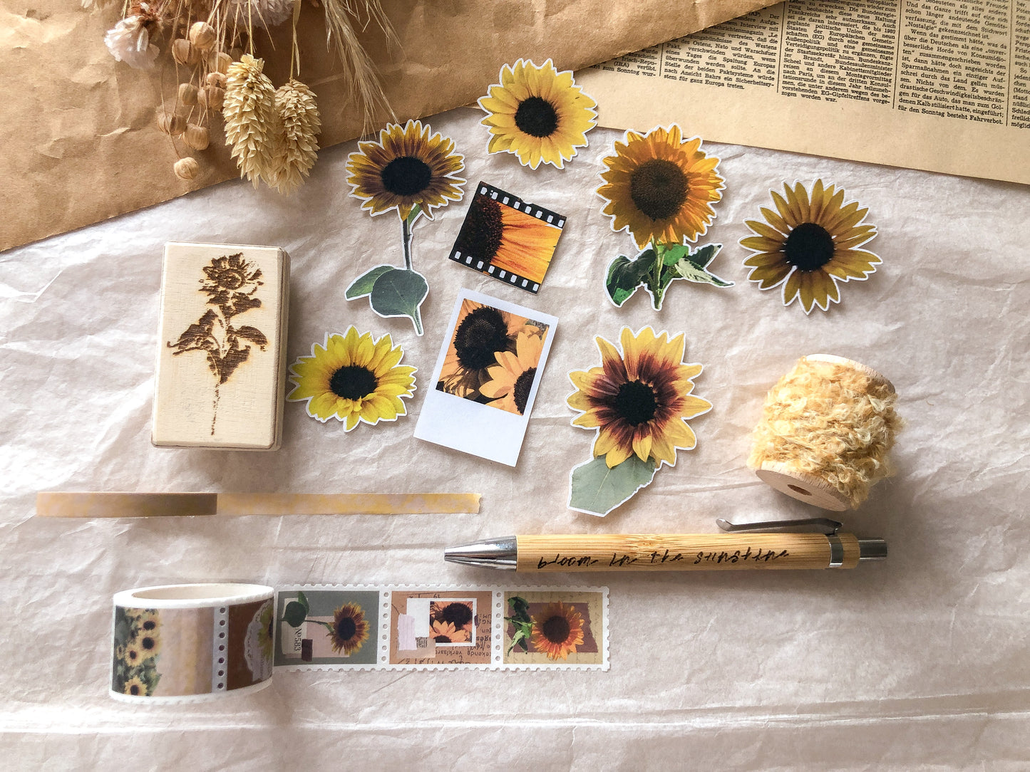 Stationery Box Sonnenblume